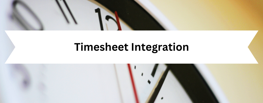 Timesheet Ingetration